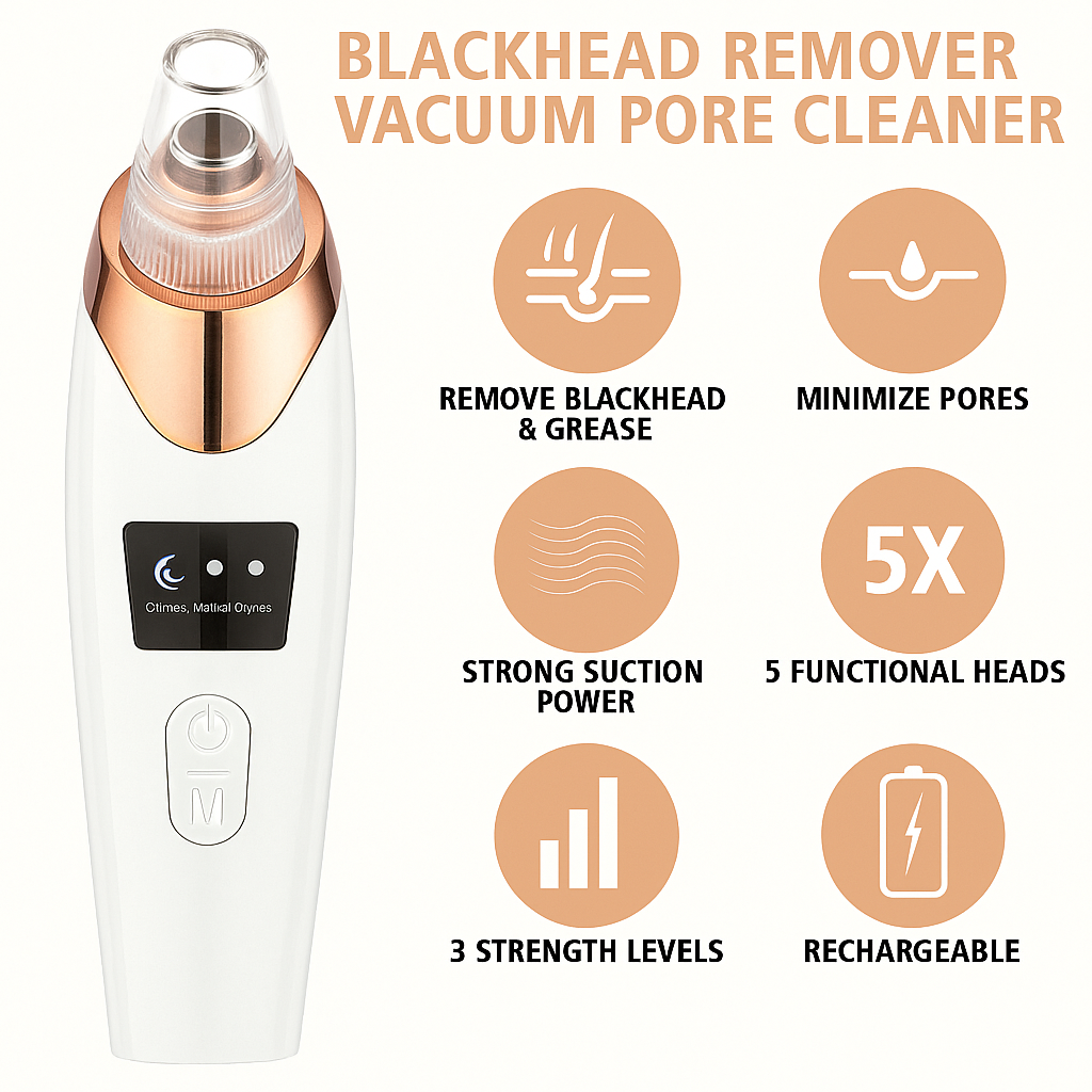 Velora™ – Electric Acne Pore Cleaner &amp; Blackhead Remover