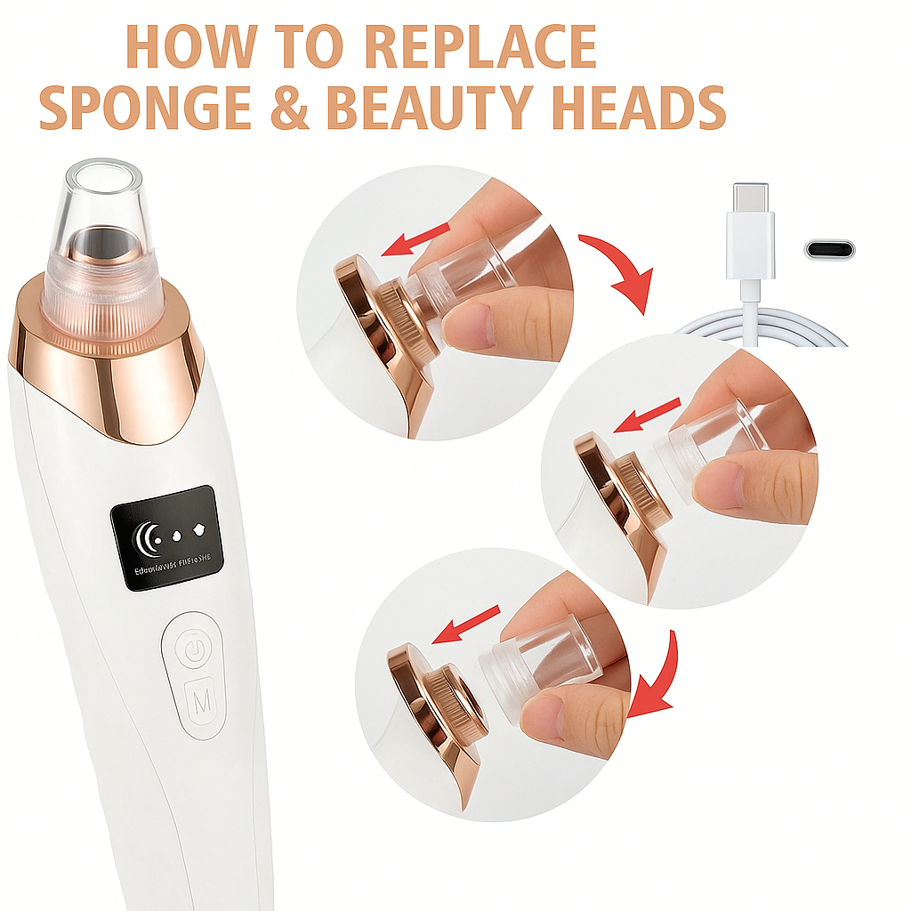 Velora™ – Electric Acne Pore Cleaner &amp; Blackhead Remover